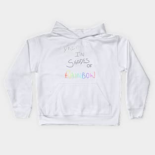 Dreamin' In Shades Of Rainbow Kids Hoodie